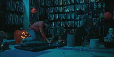 Yes we do. The
Encyclopedia of Shadows. - Spirit Halloween: The Movie