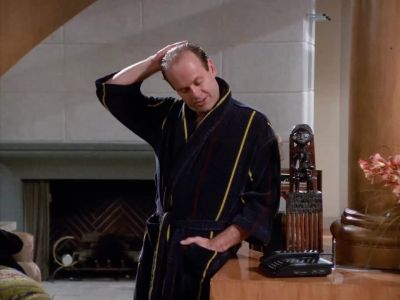 Yes, is Dr. Crane there?
This is his brother Frasier. - Frasier