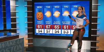 Yes, Erin.
Clear and a balmy 61 degrees. - Hubie Halloween