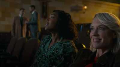 - Yes! Everyone shush! There is - Frankie Drake Mysteries