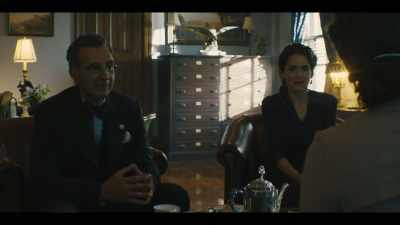 -Yes. F-- For peace.
-ANNE: Just so. - The Plot Against America