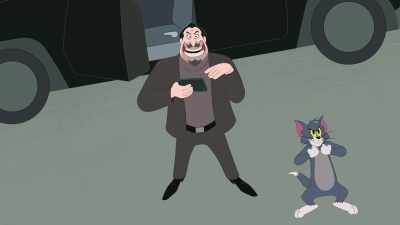 Yes, fly, my children. Fly, fly! - Tom and Jerry Snowman's Land