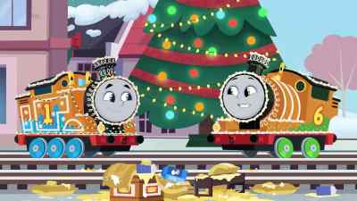 - Yes! Get you here.
-  Okay. - Thomas & Friends: The Christmas Letter Express