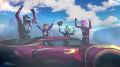 -Yes! Ha-ha! - Fast & Furious Spy Racers