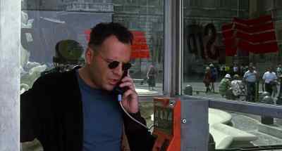 Yes. Hello, operator.
I'd like to make a collect call... - Hudson Hawk