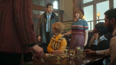 Yes, hello, Roger.
Everyone say, 'Hi, Roger.' - Funny Woman