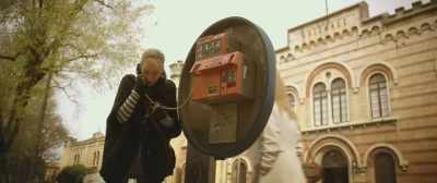 -Yes .
-Hi, uh, hello. - In Search of Fellini