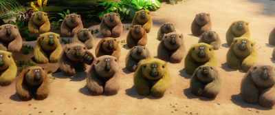 -Yes?
-How is it - The Jungle Bunch