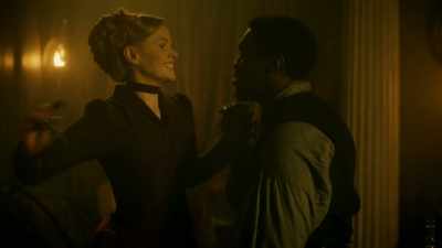 -YES, I AM.
-[GROANS] - Miss Scarlet and the Duke