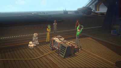 Yes, I finally fixed the engine. - Star Wars Resistance