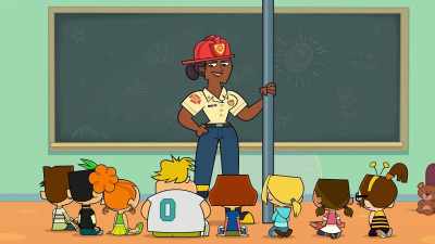 Yes, I get to use a fire pole
instead of stairs. - Total DramaRama