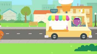 Yes! Ice cream, ice cream, ice cream! - Sago Mini Friends