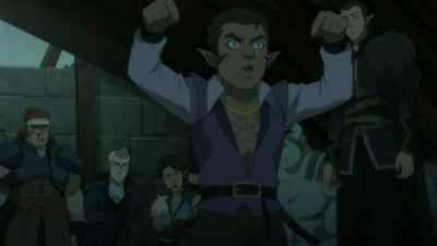 Yes, I'll burn down
his motherfucking house. - The Legend of Vox Machina