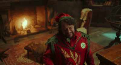 Yes, I'm a bit nervous, though,
nearly moved, - Elf Me