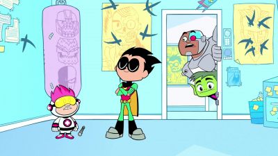 Yes! I'm finally
getting through to you. - Teen Titans Go!