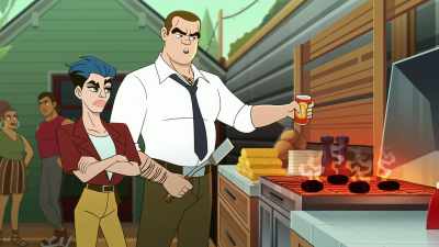 Yes. I'm so good,
I could basically work at Benihana, - Q-Force