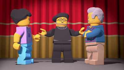Yes. Improv a scene.
And... begin. - LEGO City Adventures