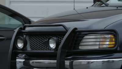 Yes, in the exact same spot,
with a grille guard - Aurora Teagarden Mysteries: Til Death Do Us Part