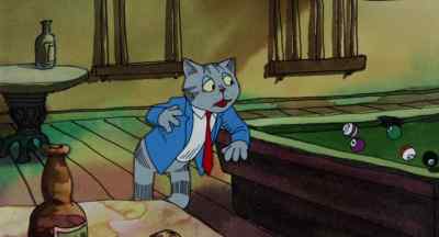 Yes, indeed, my soul
is tortured and tormented - Fritz the Cat