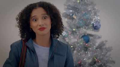 Yes, but Leslie doesn't
take no for an answer, - Make or Bake Christmas