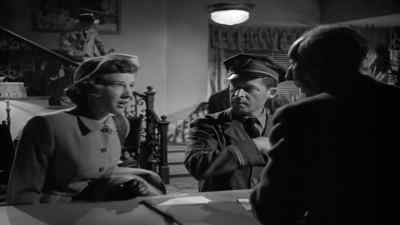 Yes, ma'am?
- Excuse me... - Act of Violence