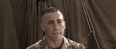 Yes ma'am I'm very happy to be hereI love my countryI miss my parents Hey Mom hey DadThey're treating me all right hereIt was an opportunity for me to defend Americathe country which has given freedom to me and to my familyAnd it is an honor to fight for - Jarhead