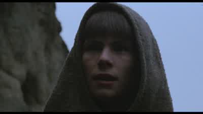Yes. More blood here. That's where he fell from. He jumped. - The Name of the Rose