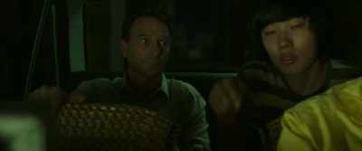 Yes, of course. Then
let me off up there. - A Taxi Driver