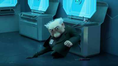 -Yes, our innovative tech
is... now fully operational. - Abominable and the Invisible City