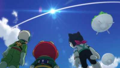 Yes. Paradapia has a mysterious power. - Doraemon the Movie: Nobita's Sky Utopia