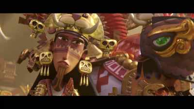 Yes. Picchu fights the actual mist. - Maya and the Three
