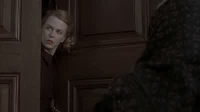 Yes? Good morning, ma'am. We've come about the... Oh, yes, of course. Come in. I wasn't expecting yo - The Others
