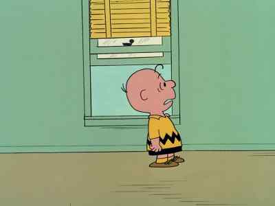 Yes sir What am I doing at the window - You're in Love, Charlie Brown