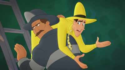 -Yes, sir.
-You see, it's George, - Curious George: Royal Monkey