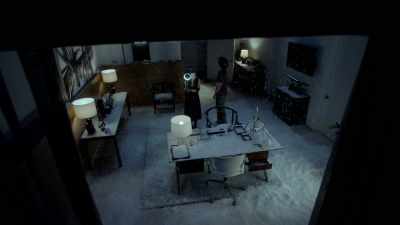 Yes, snow is actually coming
from the ceiling, - Marvel's Runaways