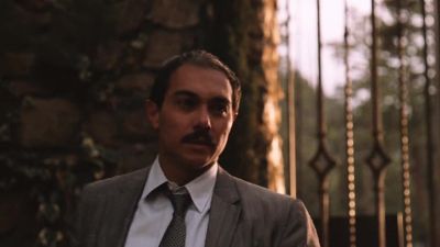 -Yes?
-Sorry, but we're not to let you through. - The Godfather: Part II