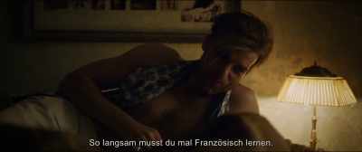 Yes, you start to learn good French. - Paula