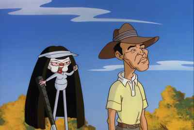 YES! TAKE THAT, CHICO. - Pinky and the Brain