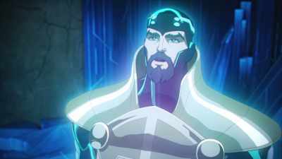 Yes, that is a spore
from the alien known as Starro. - Batman and Superman: Battle of the Super Sons