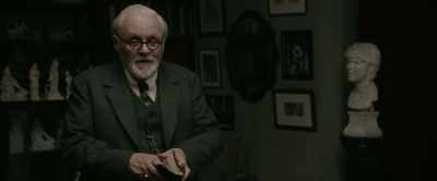 Yes, the good carpenter
of Nazareth commanded... - Freud's Last Session