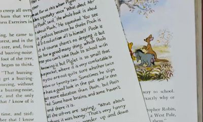 Yes the time had come at last - The Many Adventures of Winnie the Pooh