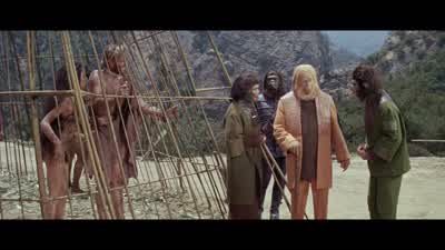 The young ape with a shovelI hear you're planning another archaeological expeditionWith the Academy's approval sir The project will require my supportI hope I may count on it sirCornelius a friendly warningAs you dig for artifacts be sure you don't bury - Planet of the Apes