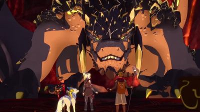 Yes, uh! I, too, have brought a gift,
Great Dragon! - The Dragon Prince