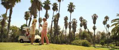 Yes, we were engaged
many years ago. - Palm Royale