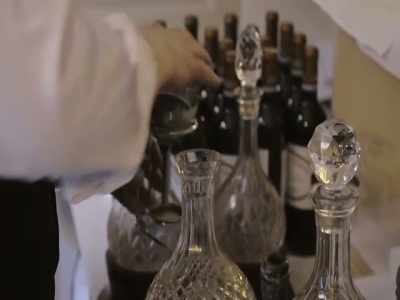 Yes. We're drinking a white wine de Graves - Inside the Freemasons