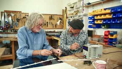 Yes. What I'll do is
I'll turn the voltage up - James May and the Dull Men