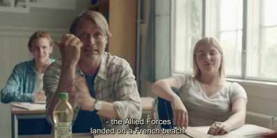 - Yes, where?
- Normandy. - Another Round