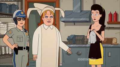 Yes, why do you think we're dressed - Corner Gas Animated
