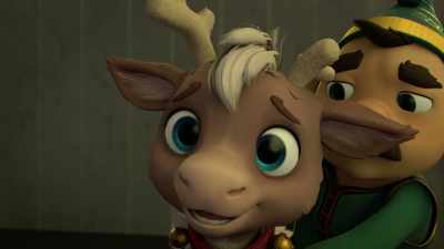 Yes, he will. He's Santa. - Reindeer in Here