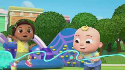♪ Yes, yes, yes, imagine with me ♪ - CoComelon Lane